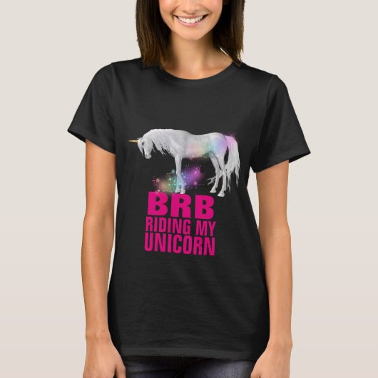 *ユニコーン女性の基本Tシャツ Tシャツ (正面)