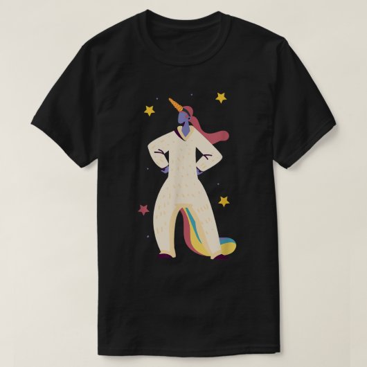 ユニコーン妖精の尾 Tシャツ (デザイン正面)