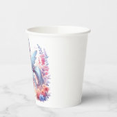 ユニコーン威厳のある赤ちゃんシャワー 紙コップ (左)