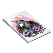 ユニコーン威厳のある ノートブック (右側)