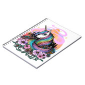 ユニコーン威厳のある ノートブック (左側)