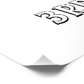 ユニコーン子供の誕生日キープサクカラーリング ポスター (コーナー)