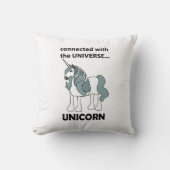 ユニコーン宇宙に接続されたユニコーン クッション (正面)