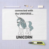 ユニコーン宇宙に接続されたユニコーン 薄葉紙 (クラフト)