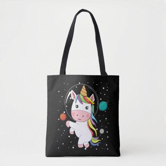 ユニコーン宇宙 トートバッグ (正面)
