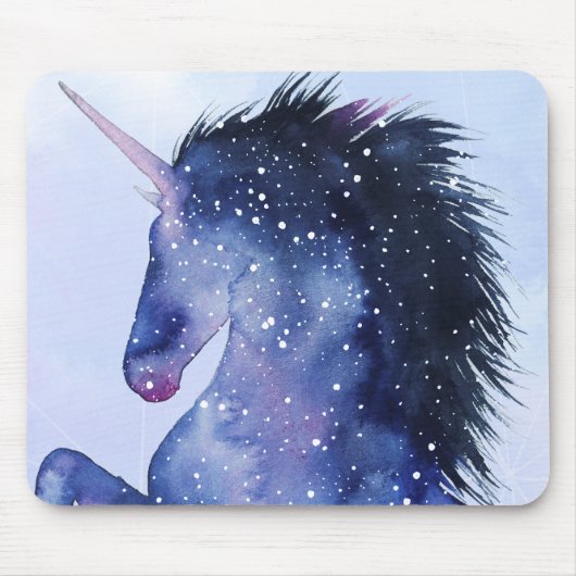 ユニコーン宇宙 – 宇宙 マウスパッド (正面)