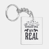 ユニコーン実在はデジタル・アート キーホルダー (正面左)