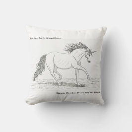 ユニコーン実在 クッション
