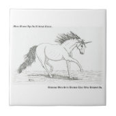 ユニコーン実在 タイル (正面)