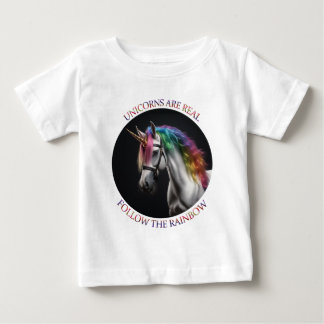 ユニコーン実在 ベビーTシャツ