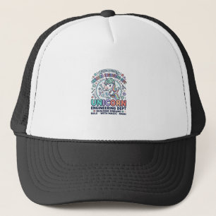 ユニコーン工学部ボールドタイポグラフィTシャツD キャップ