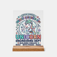 ユニコーン工学部大胆なタイポグラフィTシャツD