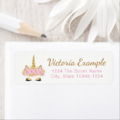 ユニコーン差出人住所ラベル ラベル (インサイチュ)