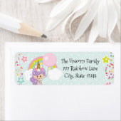 ユニコーン差出人住所ラベル ラベル (インサイチュ)