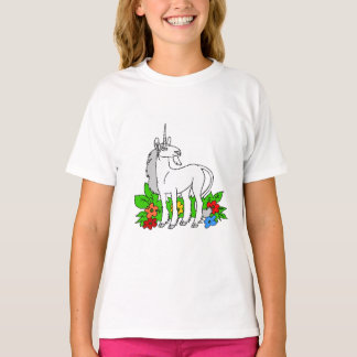 ユニコーン平和 Tシャツ
