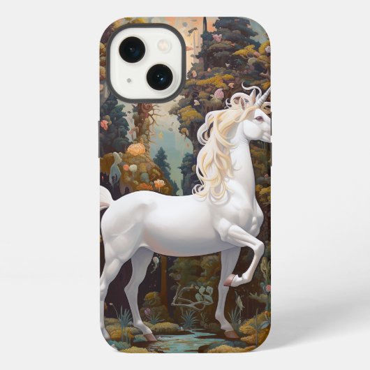 ユニコーン幻想芸術 iPhoneケース (裏面)