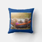 ユニコーン幼稚園の卒業写真1年生 クッション (裏面)