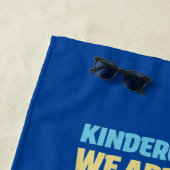 ユニコーン幼稚園卒業1年生 ビーチタオル (インサイチュ)