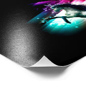 ユニコーン恋人ギフトユニコーンは魔法 フォトプリント            (角)