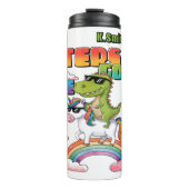 ユニコーン恐竜を憎むハターズ タンブラー (正面)