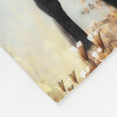 ユニコーン愛フリースブランケット フリースブランケット (角)