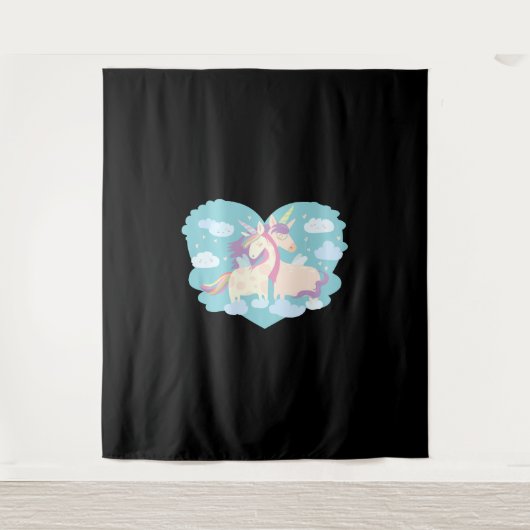 ユニコーン愛 タペストリー (正面)