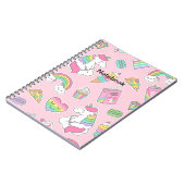 ユニコーン手帳 ノートブック (左側)