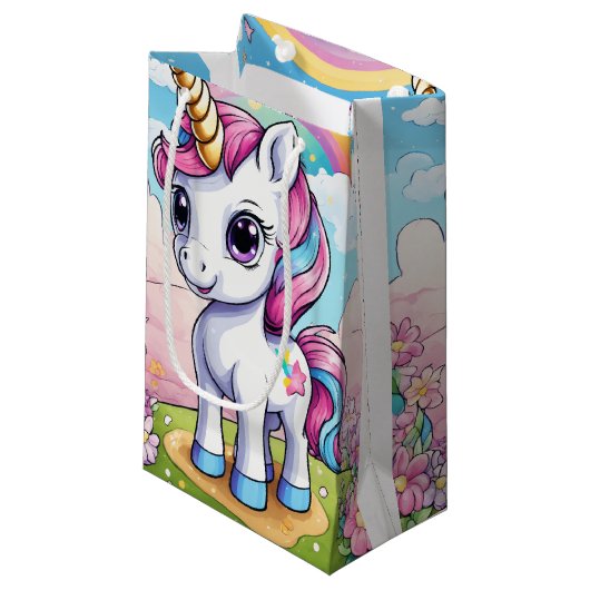 ユニコーン抱き枕 スモールペーパーバッグ (正面アングル)