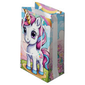 ユニコーン抱き枕 スモールペーパーバッグ (裏面アングル)