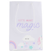 ユニコーン抱き枕 ミディアムペーパーバッグ (正面)