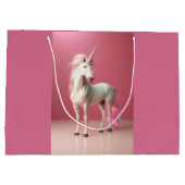 ユニコーン抱き枕 ラージペーパーバッグ (裏面)