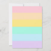 ユニコーン招待状 招待状 (裏面)