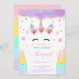 ユニコーン招待状 招待状