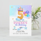 ユニコーン招待、ユニコーン5誕生日 招待状 (スタンド正面)