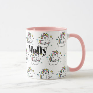 ユニコーン振りかけるかわいいかわいいカップマグカップ マグカップ
