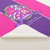 ユニコーン文字R Remiの名前はピンクのクレストを意味する シェルパブランケット (3/4)