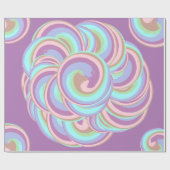 ユニコーン旋回 ラッピングペーパー (フラット)