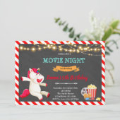 ユニコーン映画鑑賞会パーティーへの招待 招待状 (スタンド正面)