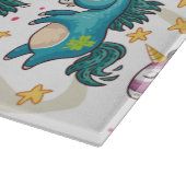 ユニコーン模様 カッティングボード (角)