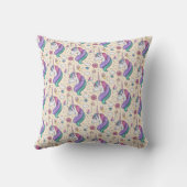ユニコーン模様 クッション (裏面)