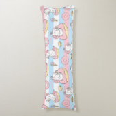 ユニコーン模様 ボディピロー (正面縦)