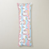 ユニコーン模様 ボディピロー (裏面 (縦))