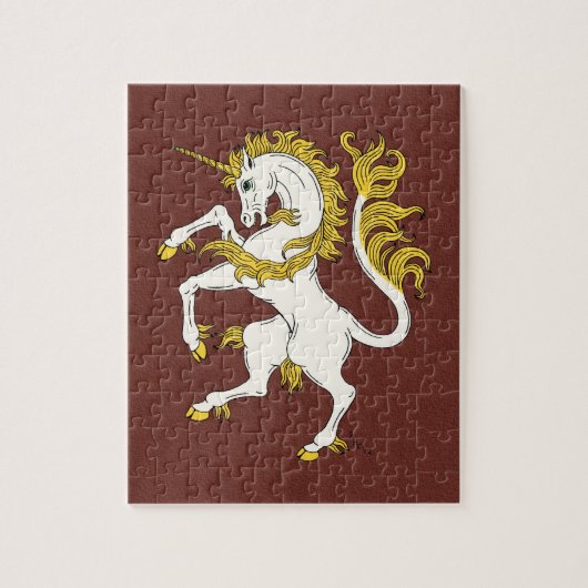 ユニコーン横行 ジグソーパズル (縦)