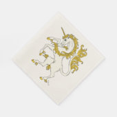 ユニコーン横行 スタンダードランチョンナプキン (角)