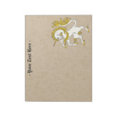 ユニコーン横行 ノートパッド (回転)