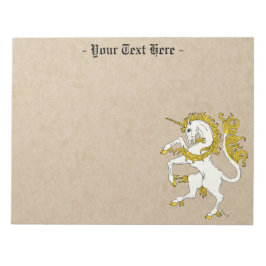 ユニコーン横行 ノートパッド