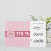 ユニコーン水玉模様誕生日キャンディバーラッパー (スタンド正面)