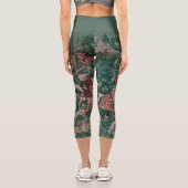 ユニコーン狩り中世アート、ユニコーンは自分自身を防衛 カプリレギンス (裏面)