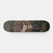 ユニコーン狩り中世アート – Unicorn Rests in Garde スケートボード (横)