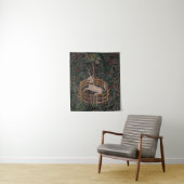 ユニコーン狩り中世アート – Unicorn Rests in Garde タペストリー (インサイチュ)